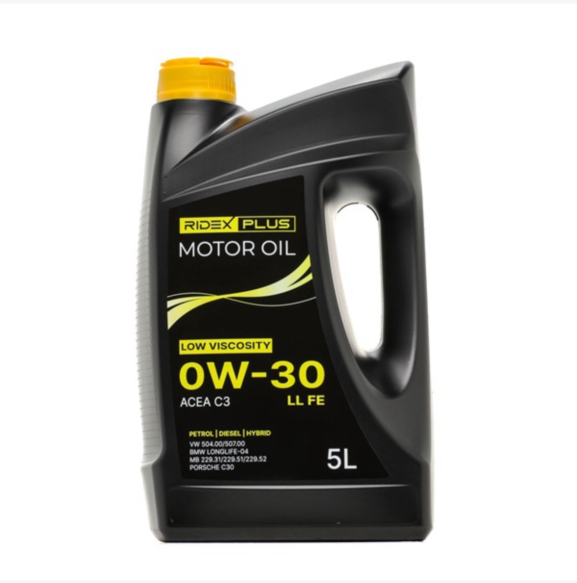 RIDEX PLUS 0W-30 LL FE – Engine Oil Excellence. OW-30 4L