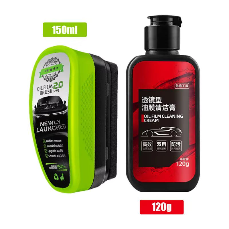 For Glass Merchandise Display Cabinets Car Oil Film Cleaning Brush Automotive Windshield Glass Coating Car Windshield Oil Film
