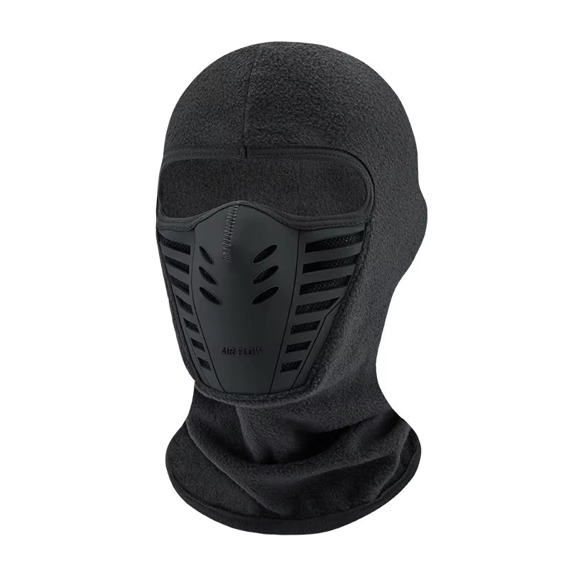 Motorcycle Mask Fleece Thermal Face Mask Keep Warm Moto Riding Balaclava Motorbike Biker Winter Windproof Ski Mask Men Women
