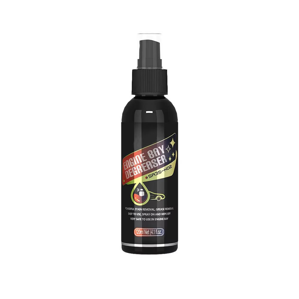 Engine Bay Cleaner Powerful Decontamination for Car Engine Compartment Deep Degreasing Remover Heavy Oil Dust Clean Spray