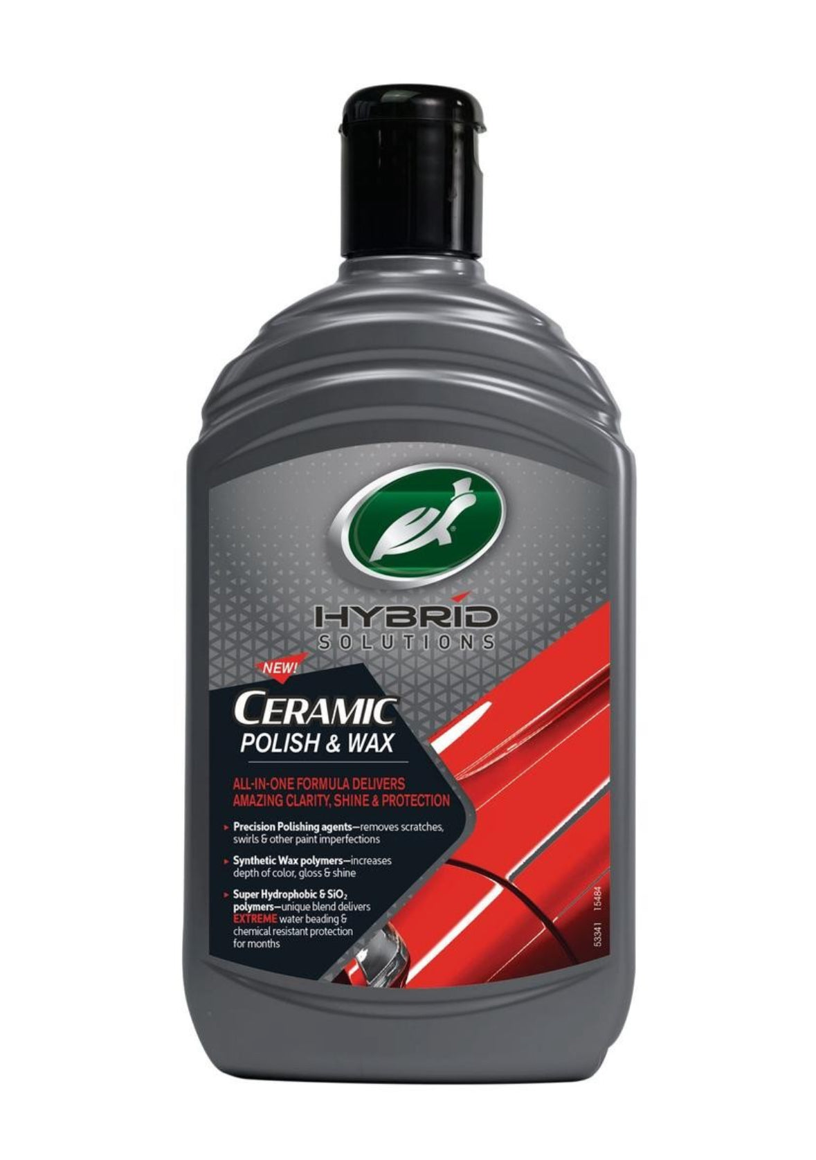 Turtle Wax Hybrid Solutions Ceramic Polish & Wax – Professional-Grade Shine and Protection