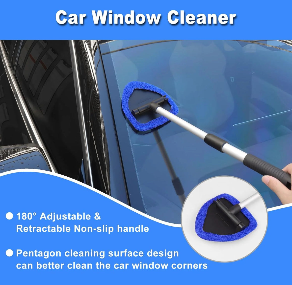 17Pcs Car Detailing Kit Interior Cleaner, Car Interior Cleaning Kit with Handheld Car Vacuum, Car Detailing Brushes, Windshield Cleaning Tool, Car Cleaning Supplies, Car Accessories for Men, Women