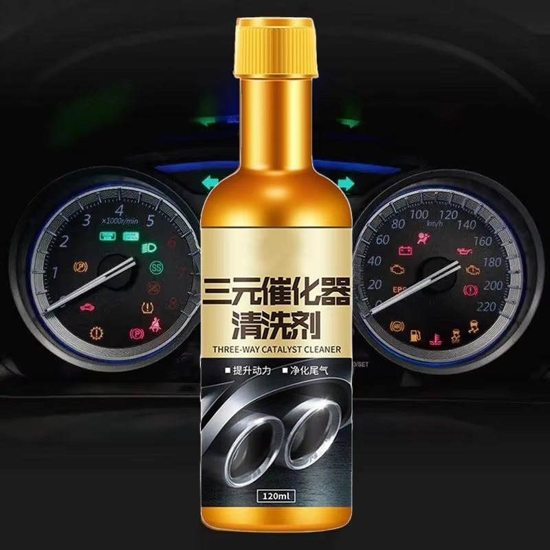 120Ml Car Catalytic Converter Cleaner Exhaust Systems Cleaning Agent Engine Booster Cleaner Boost up Catalytic Remove Carbon