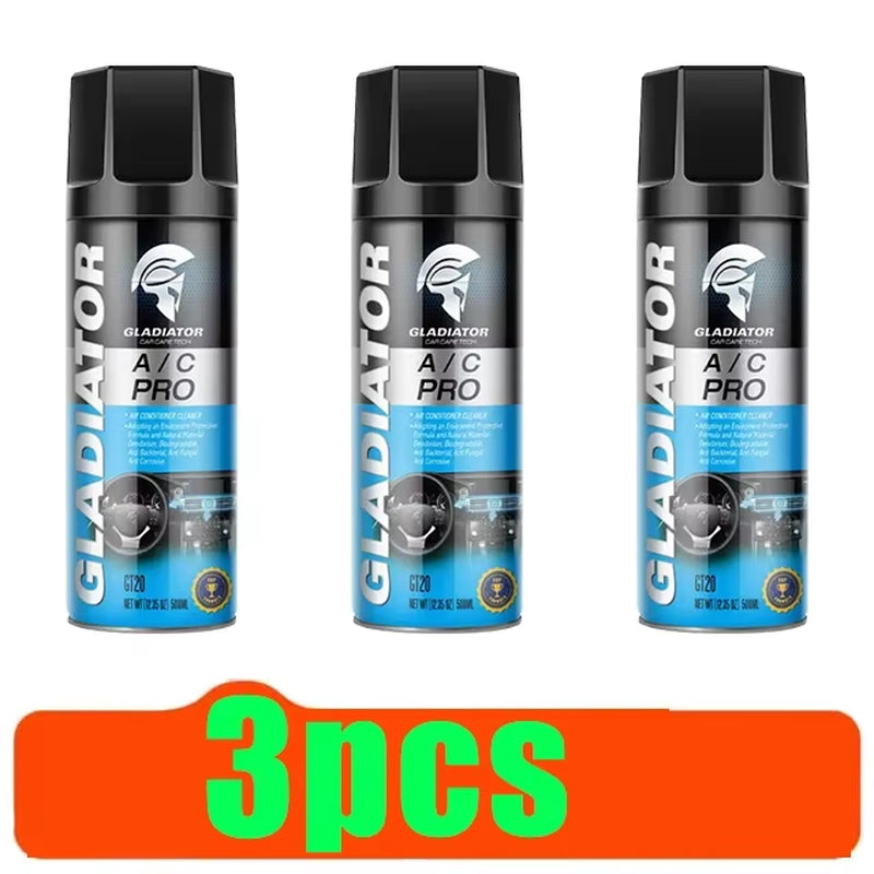 500Mlcar Air Conditioning Cleaning Agent Pipeline Internal Deodorization Air Outlet Cooler Cleaning Tool