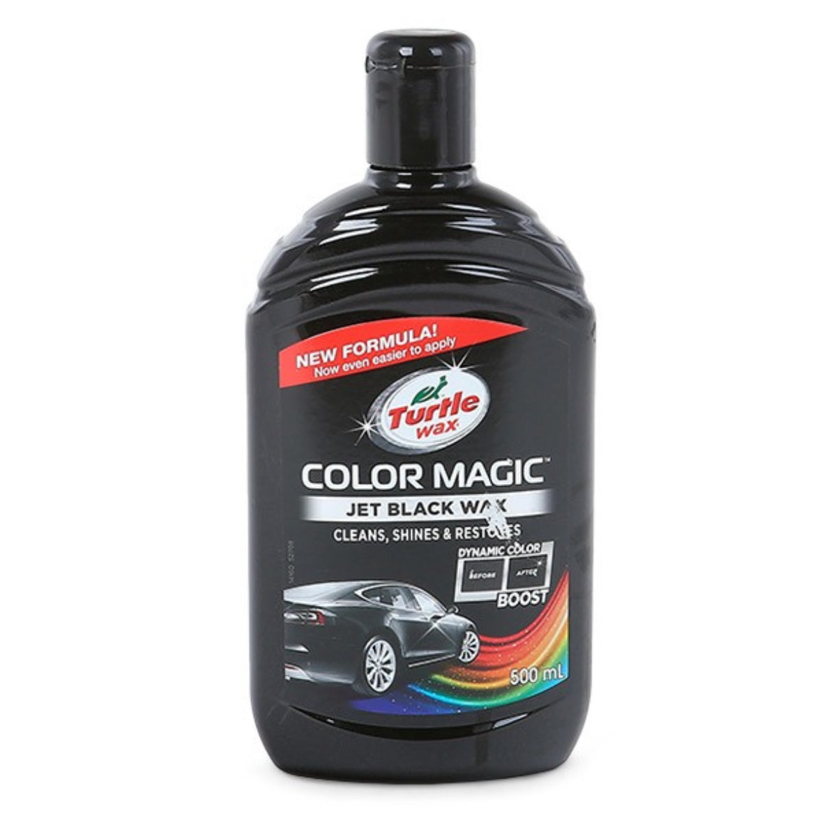 Turtle Wax Color Magic Jet Black Wax – Bring Back the Deep Black Shine