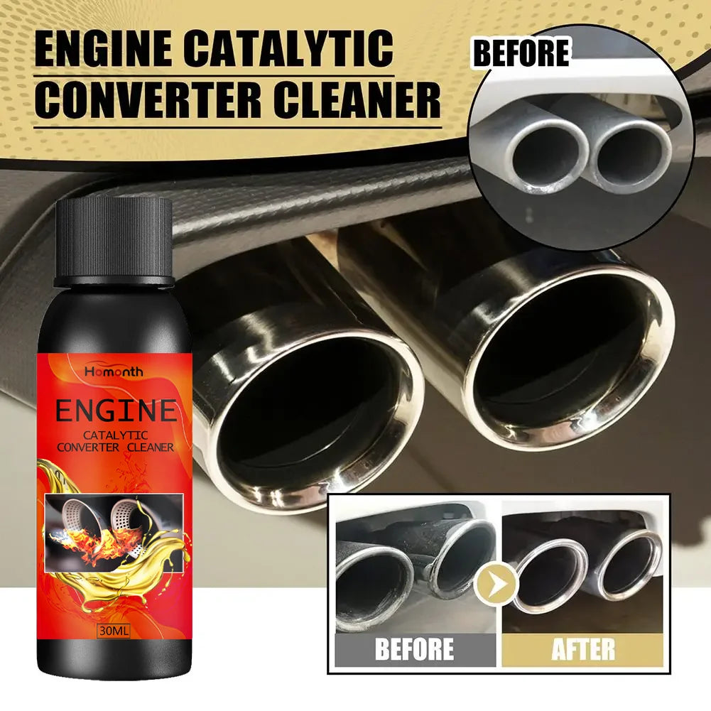 30Ml Car Catalytic Converter Cleaner Deep Cleaning Multipurpose Cleaner Engine CSV Clean Accelerators Catalysts Easy Cleaner