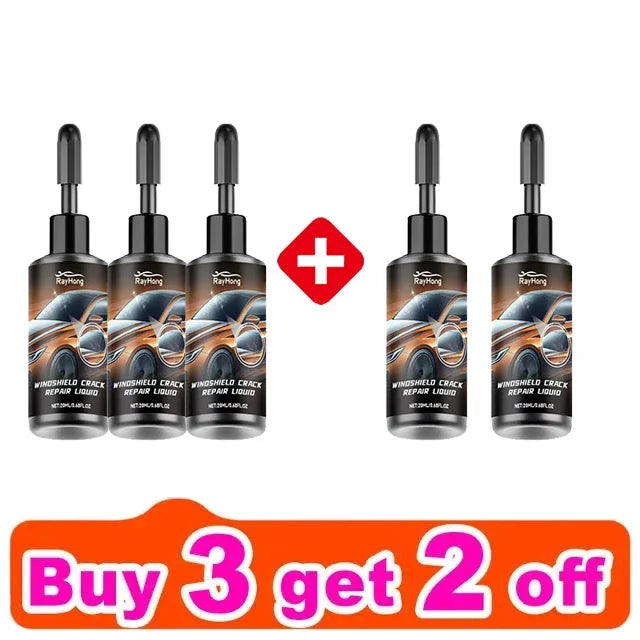 Windshield Crack Repair Fluid,Car Window Repair Resin Kit,Glass Scratch Repair Tool,Glass Curing Adhesive,Crack Maintenance Tool