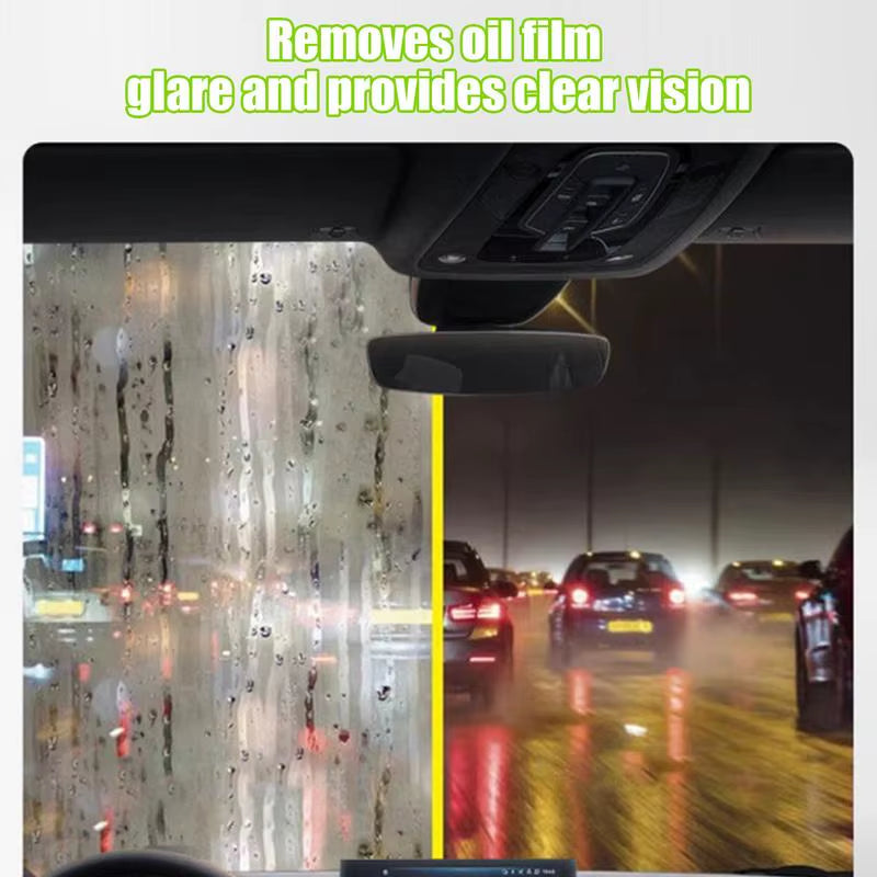 For Glass Merchandise Display Cabinets Car Oil Film Cleaning Brush Automotive Windshield Glass Coating Car Windshield Oil Film