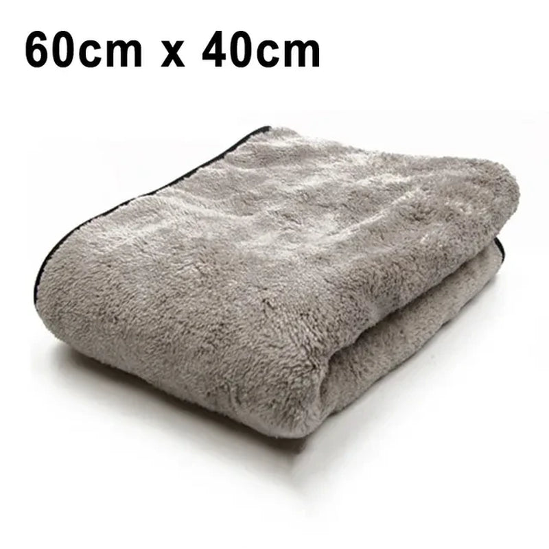SEAMETAL 120X50Cm Microfiber Car Wash Towel Ultra-Soft Car Cleaning Towels High Absorbent Drying Cloth for Car Detailing Care