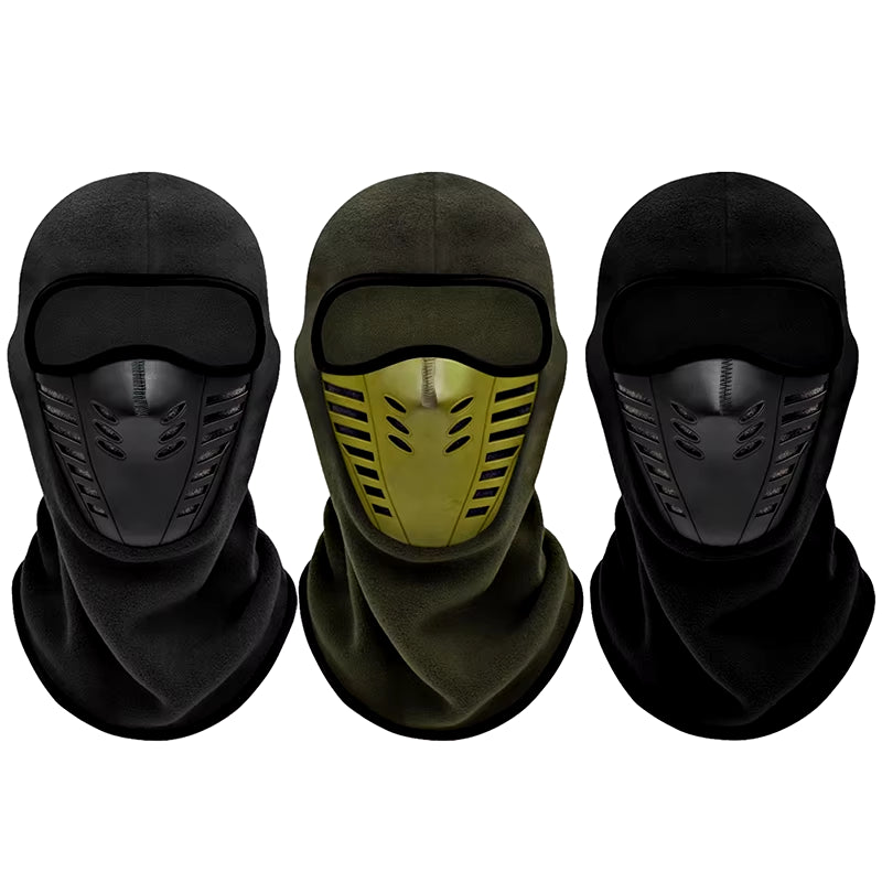 Motorcycle Mask Fleece Thermal Face Mask Keep Warm Moto Riding Balaclava Motorbike Biker Winter Windproof Ski Mask Men Women