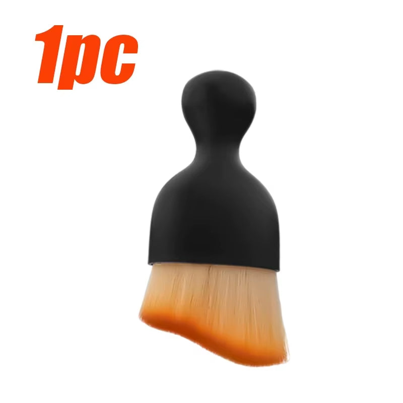 Car Interior Cleaning Brush with Casing Center Console Air Conditioning Outlet Cleaning Brush Car Cleaning Tools Car Accessories