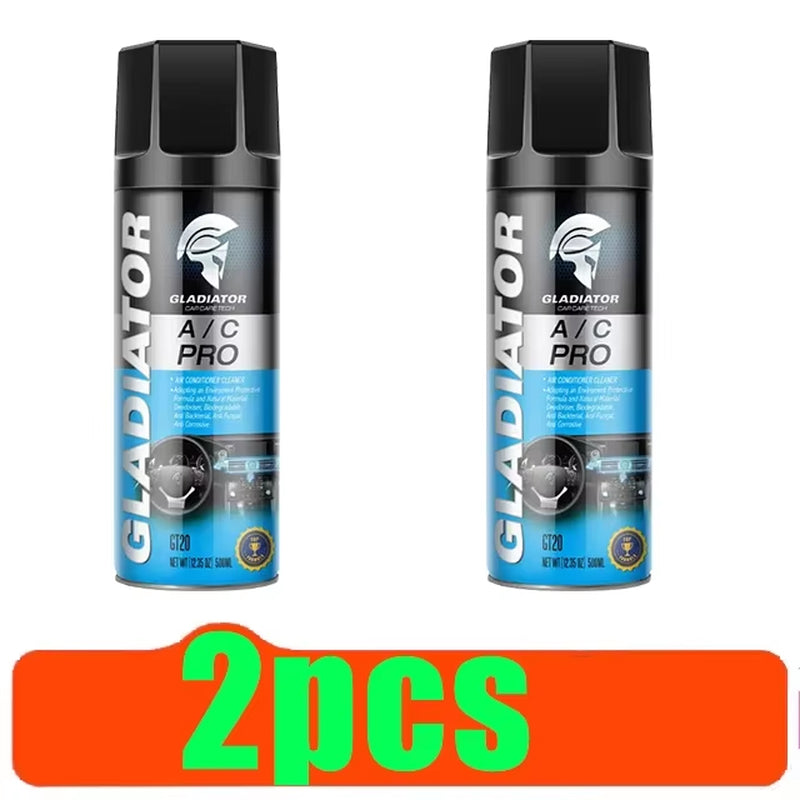 500Mlcar Air Conditioning Cleaning Agent Pipeline Internal Deodorization Air Outlet Cooler Cleaning Tool