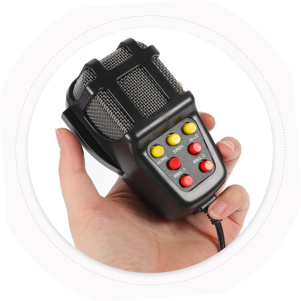 1Set Tone Car Alarm Horn Remote Control Square Mouth Design for Loud Sound Diffusion Easy Installation Suitable for Cars Trucks and Emergency Use