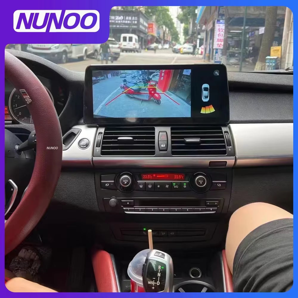 12.3 Android Auto Carplay Screen for BMW X5 E70 X6 E71 E72 GPS Car Radio Multimedia Player Navigation Stereo Car Play Monitor